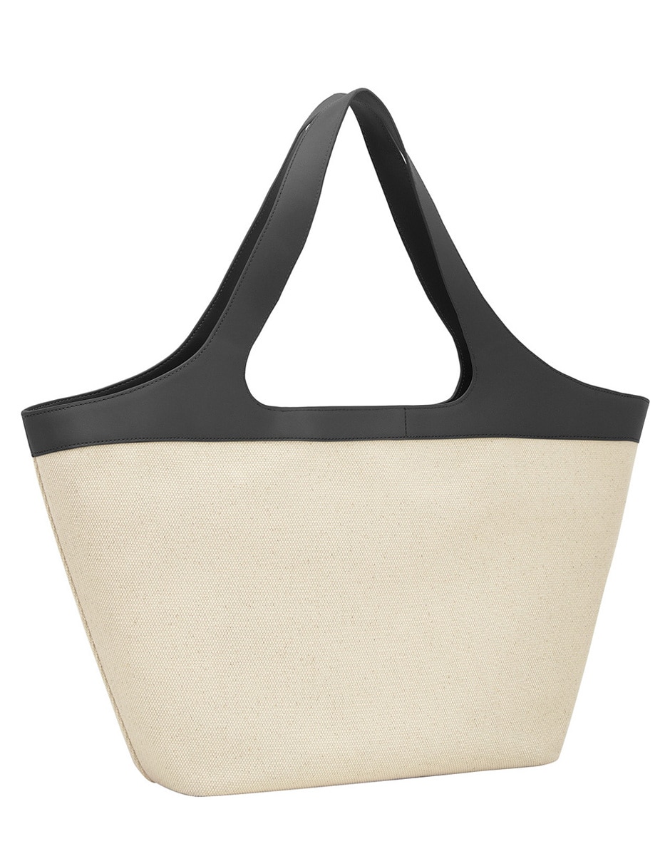 Bolsa shopper Tous Lirio Canvas para mujer 6