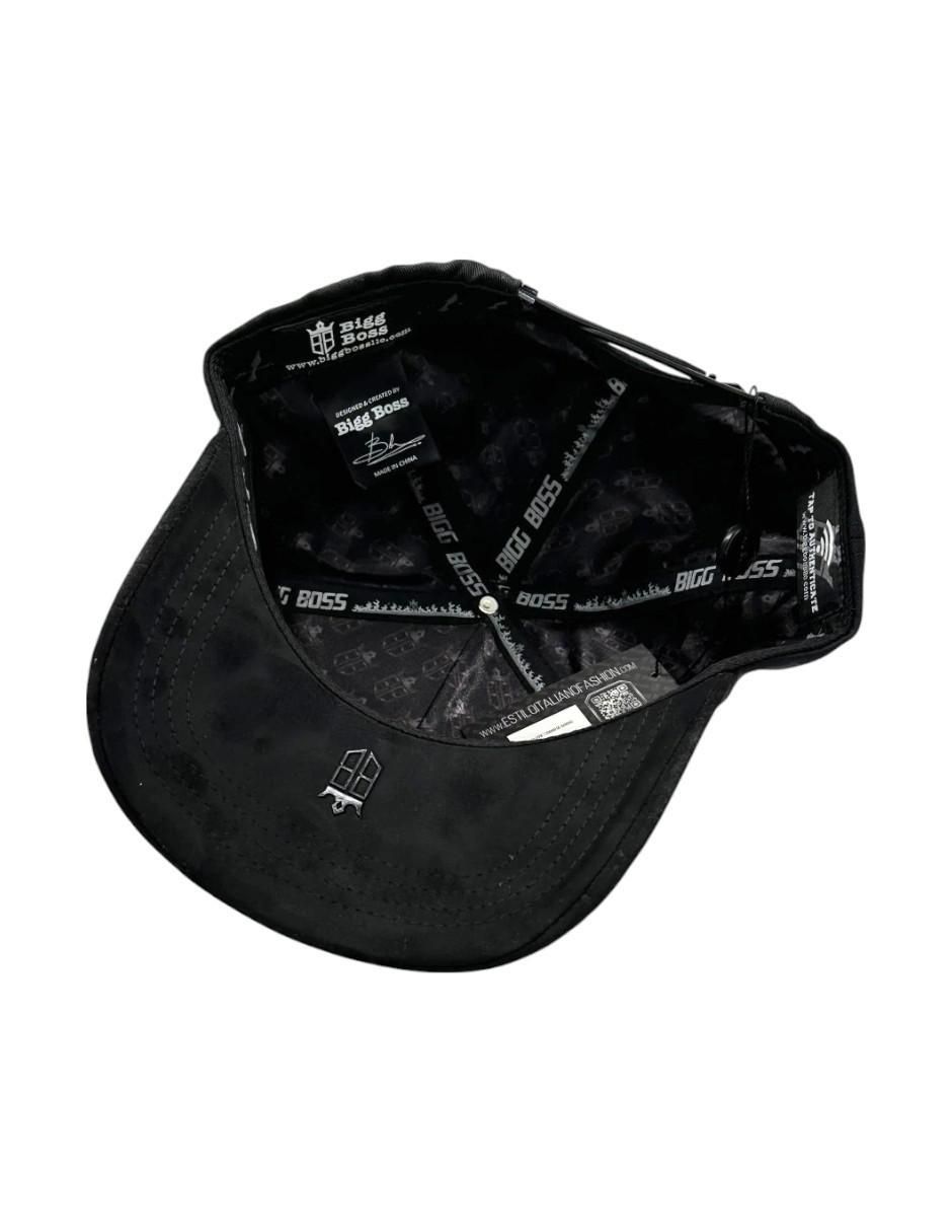 Gorra visera semicurva snapback casual Cruz Black para hombre 2