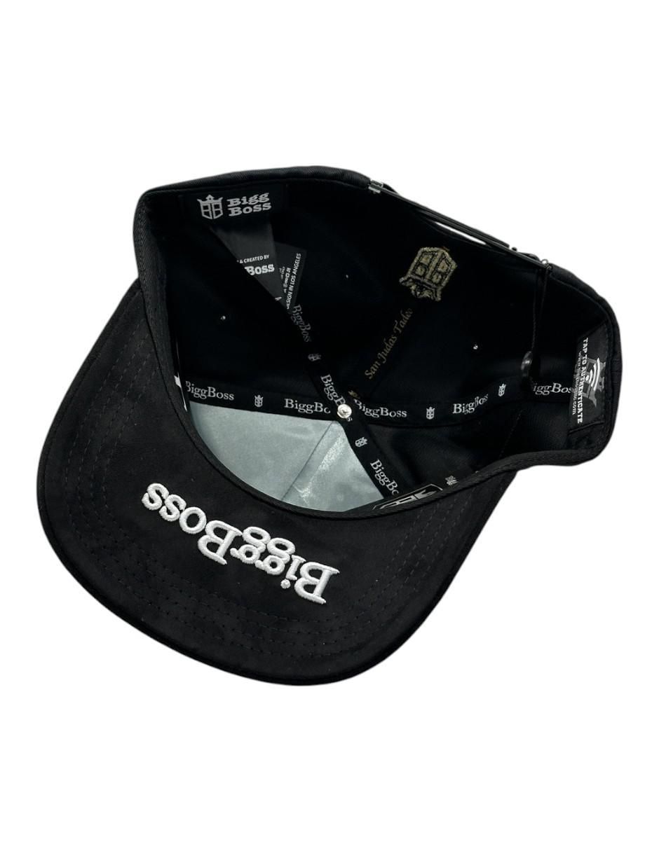 Gorra visera curva snapback casual San Judas Black para hombre 2