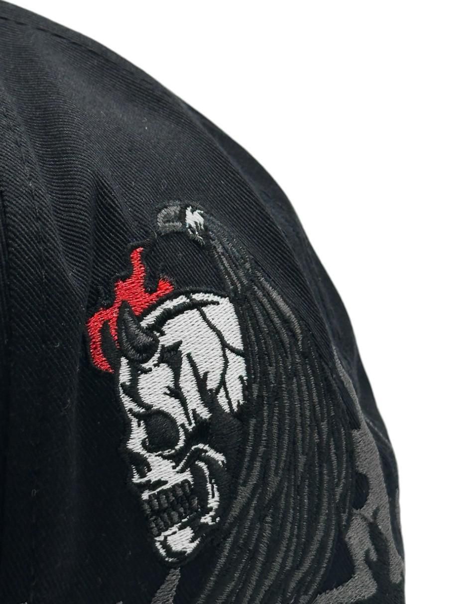 Gorra visera curva snapback casual La Ángel Y Demonio para hombre 6