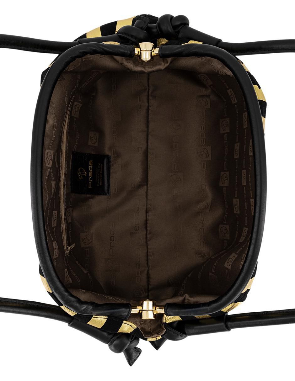 Bolsa bowler de ante para mujer