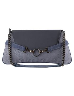 Bolsa clutch de ante para mujer