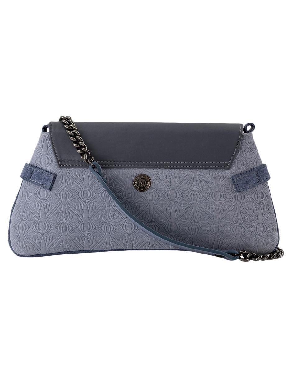 Bolsa clutch de ante para mujer 4