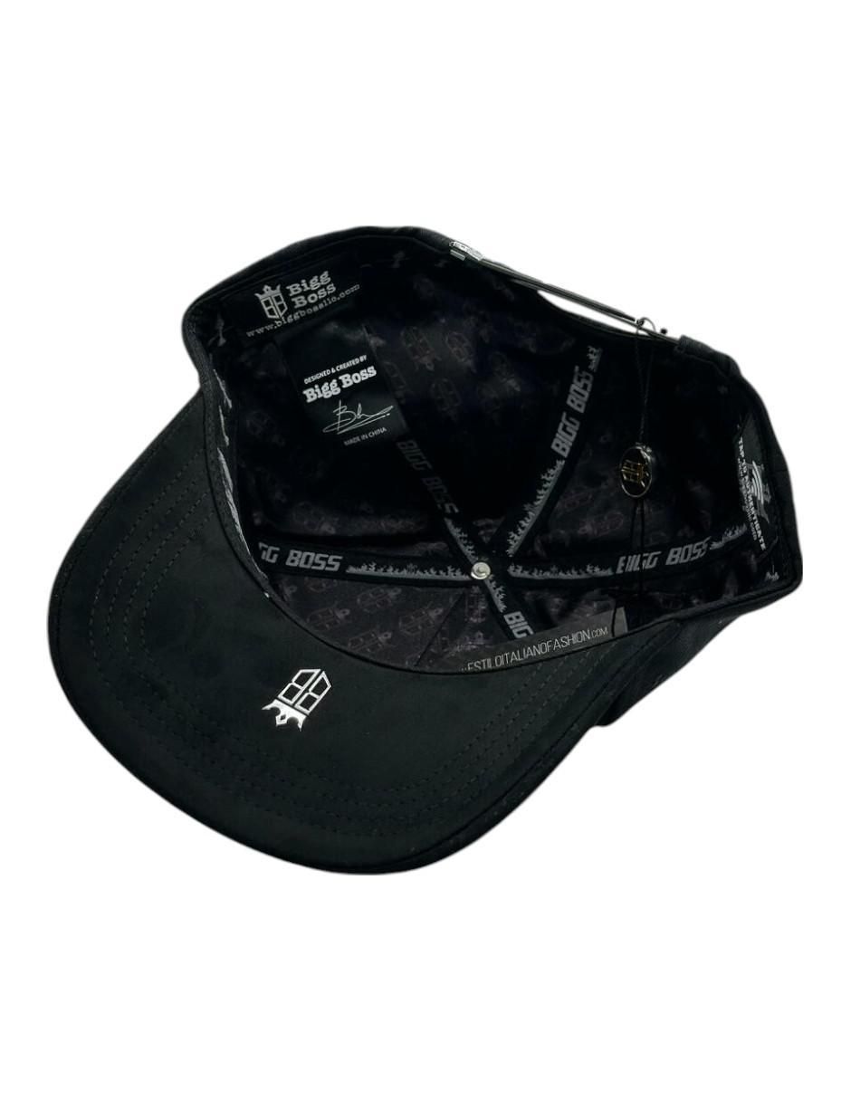 Gorra visera curva snapback casual Cruz Black/Grey para hombre 2