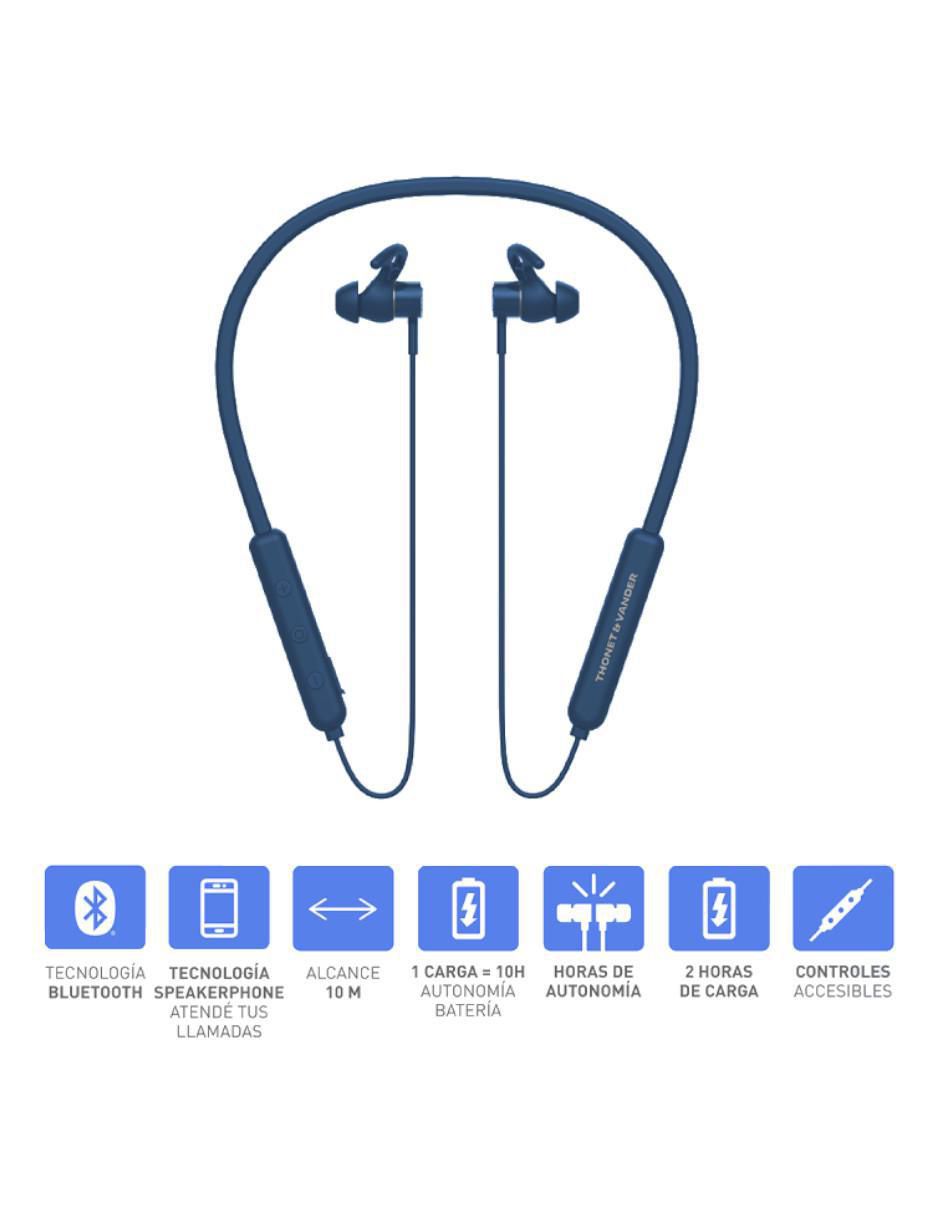Audífonos In-Ear VR100 Neckband inalámbricos con cancelacion de ruido 2