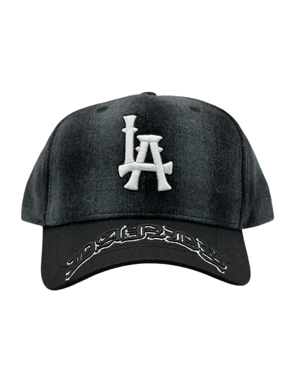 Gorra visera curva snapback casual Plaid para hombre 5