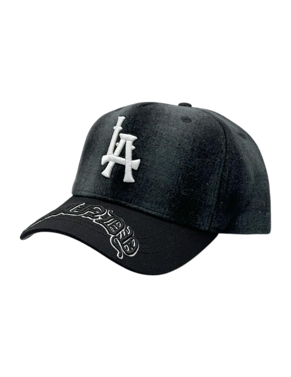 Gorra visera curva snapback casual Plaid para hombre 4