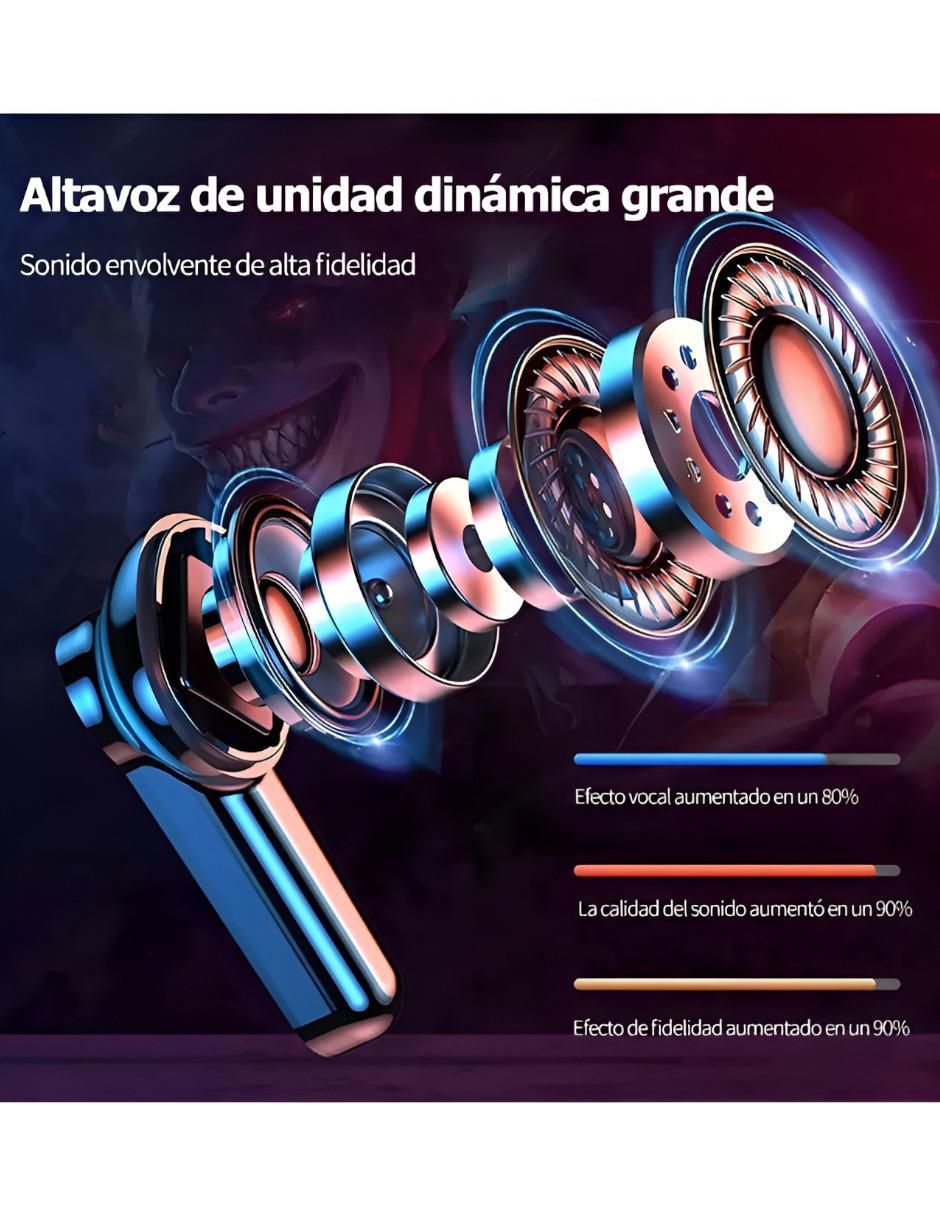 Audífonos In-Ear M28 inalámbricos con cancelacion de ruido 4