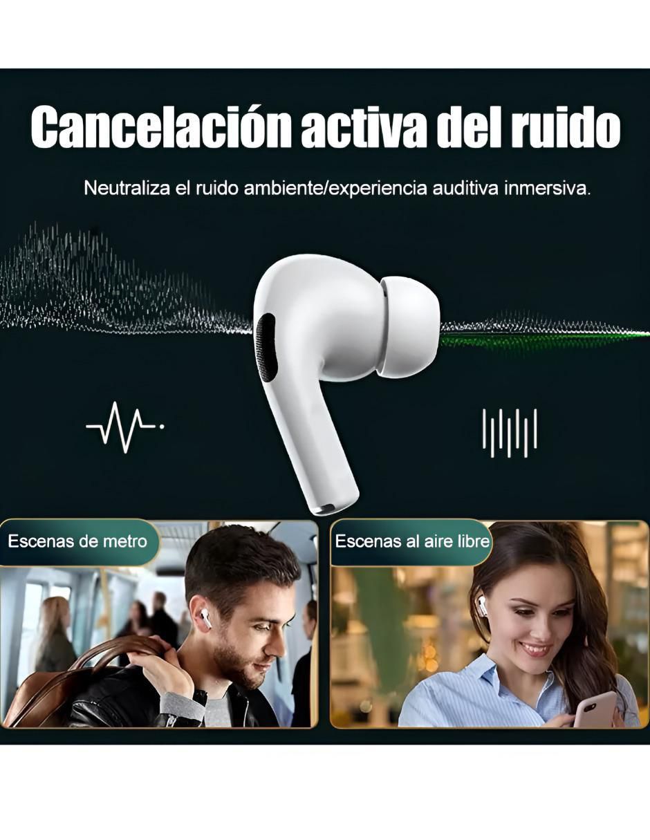Audífonos In-Ear inalámbricos con cancelacion de ruido 2