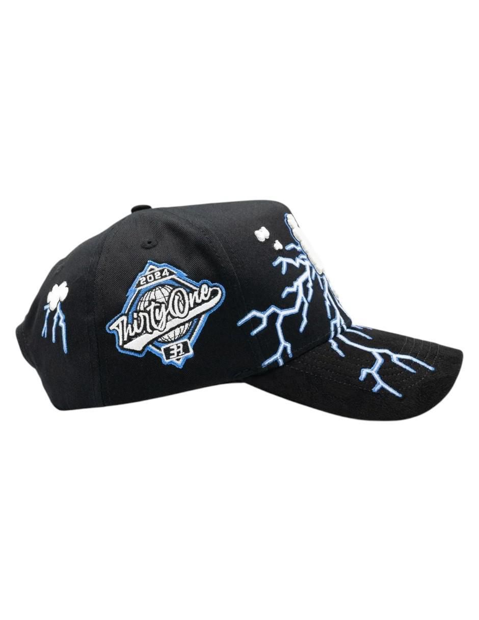 Gorra visera curva snapback casual Thunder Storm para hombre