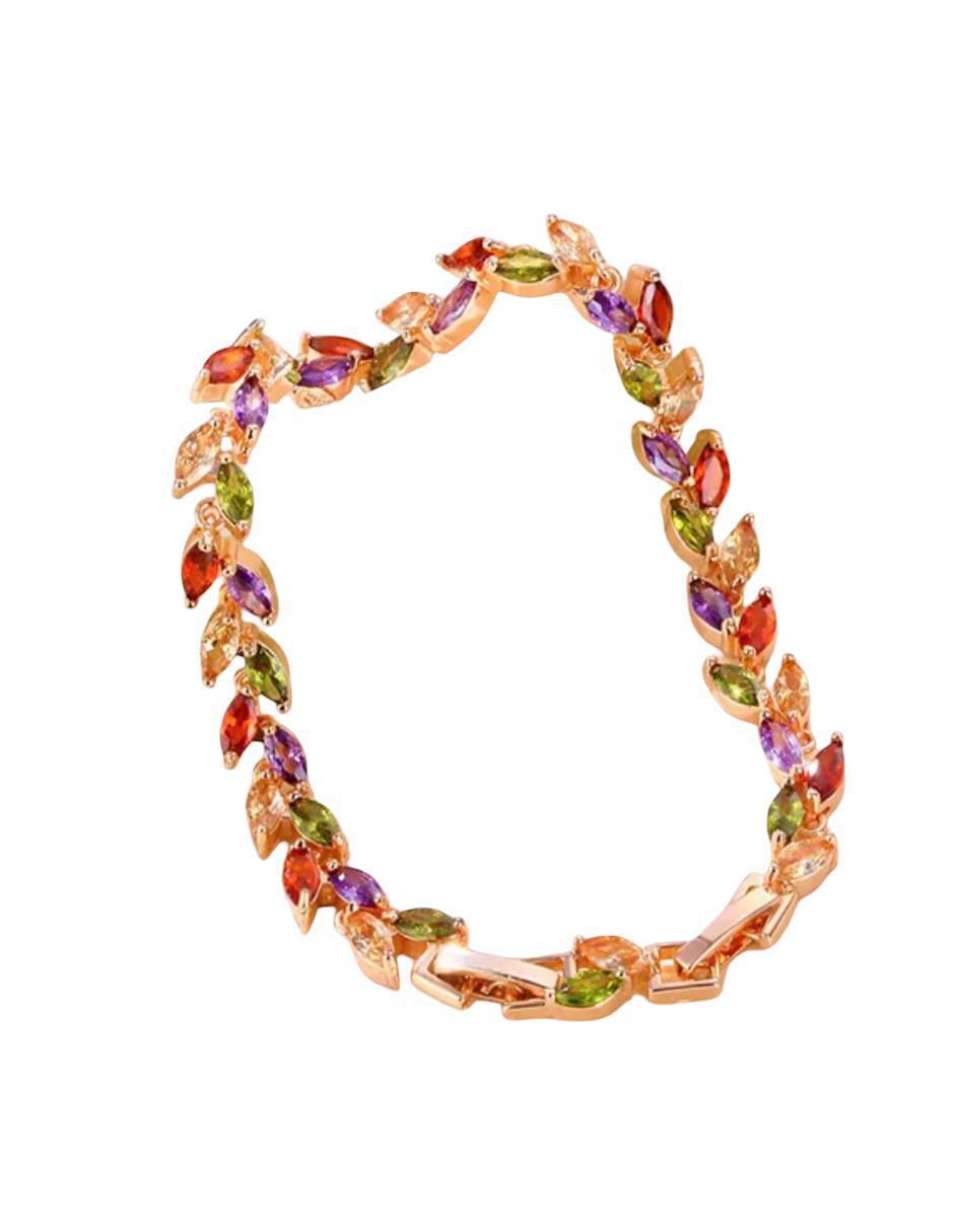 Pulsera con zirconia acabado brillante Pulsera con zirconia acabado brillante