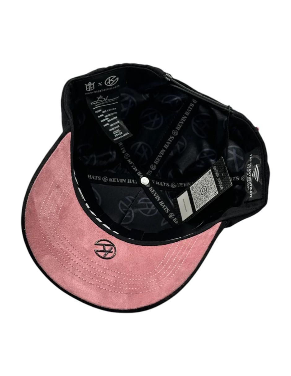Gorra visera curva snapback casual Ny Crystal Pink para hombre