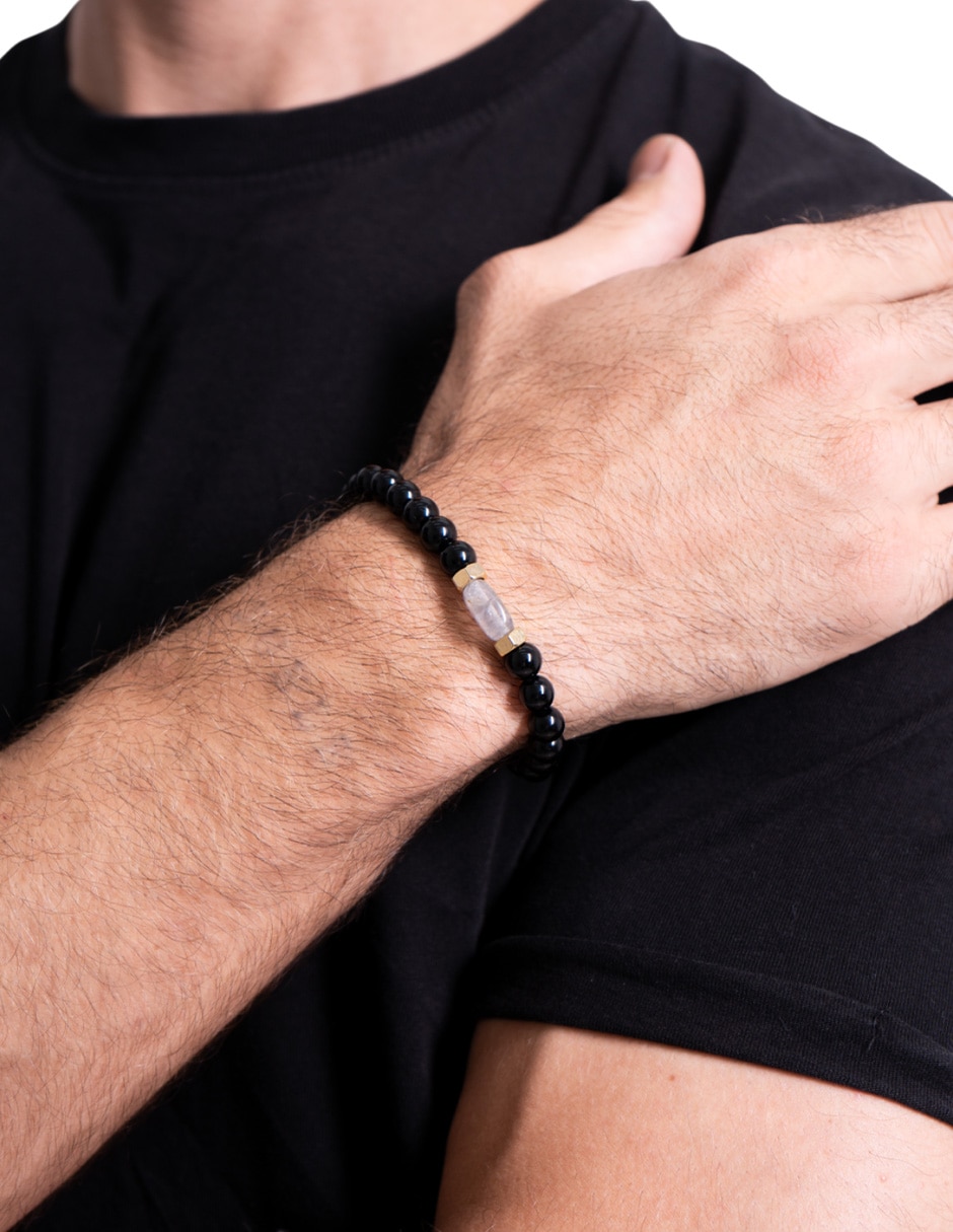 Pulsera con jade acabado brillante 3