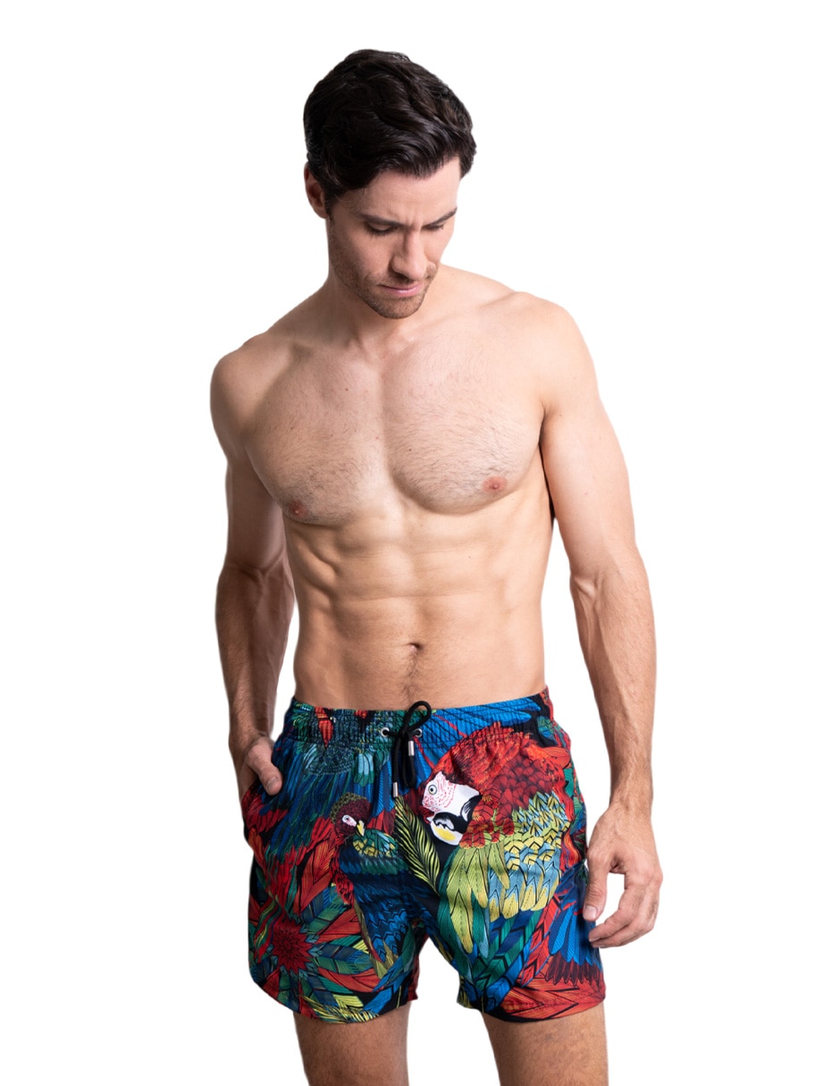 Traje de baño con bolsillos para hombre Traje de baño con bolsillos para hombre
