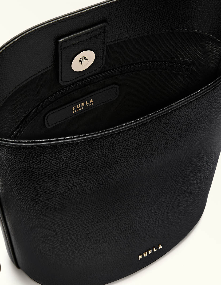 Bolsa crossbody de piel para mujer