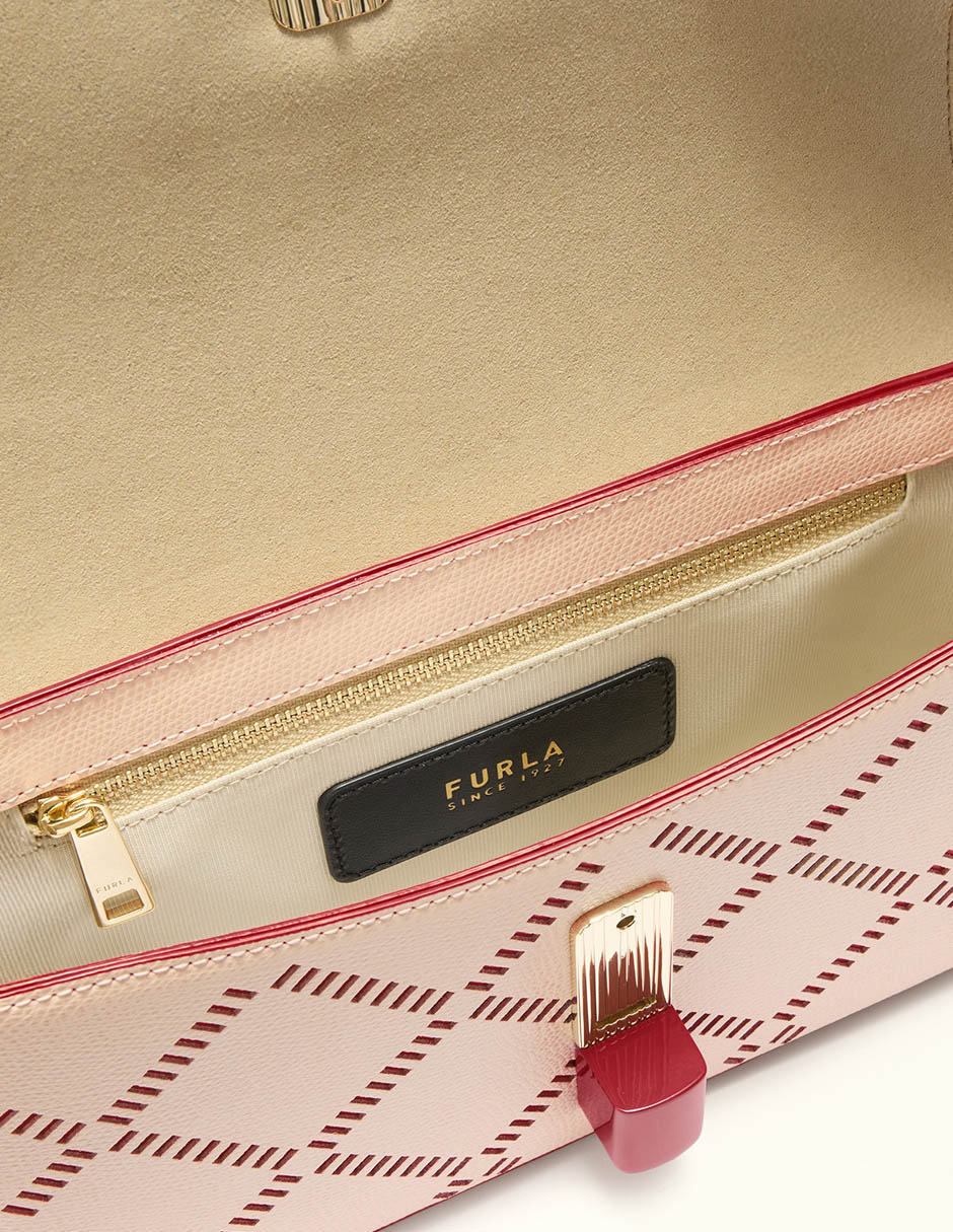 Bolsa crossbody de piel para mujer