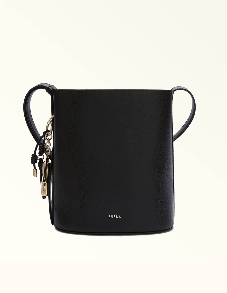 Bolsa bucket de piel para mujer 1