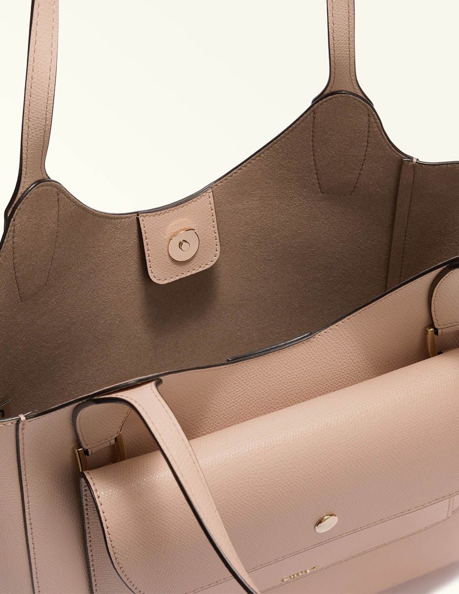 Bolsa satchel de piel para mujer 3