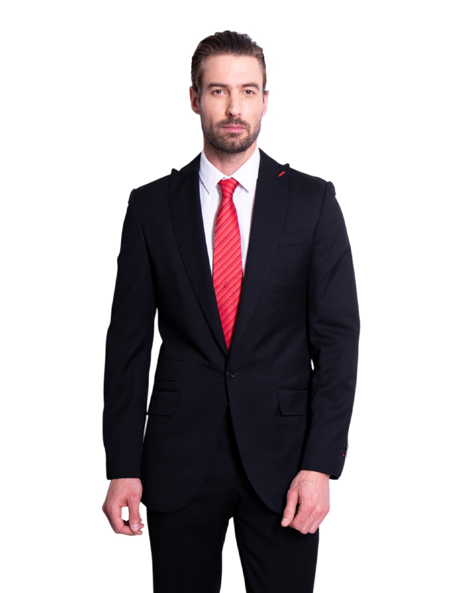 Corbata regular de seda estampado para hombre