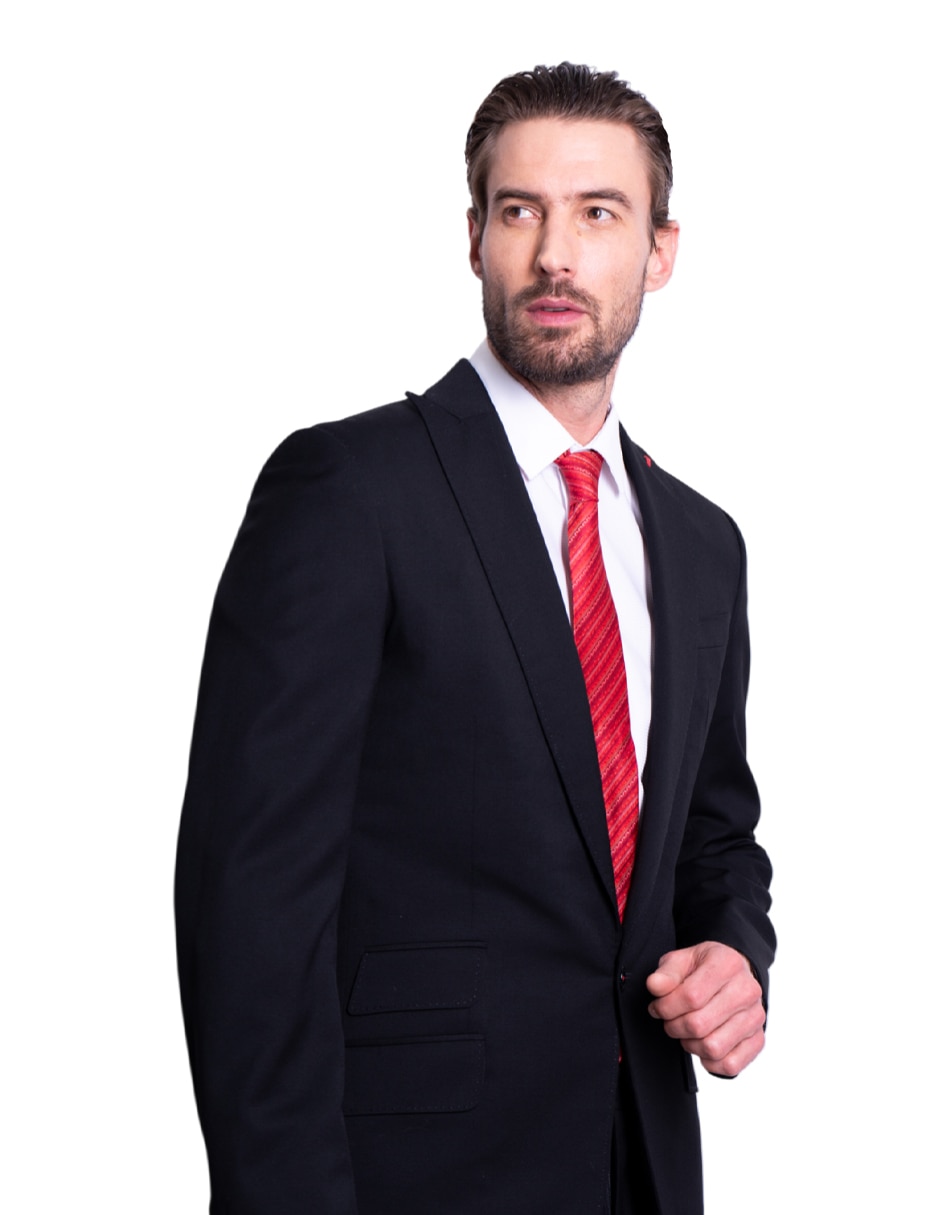 Corbata regular de seda estampado para hombre