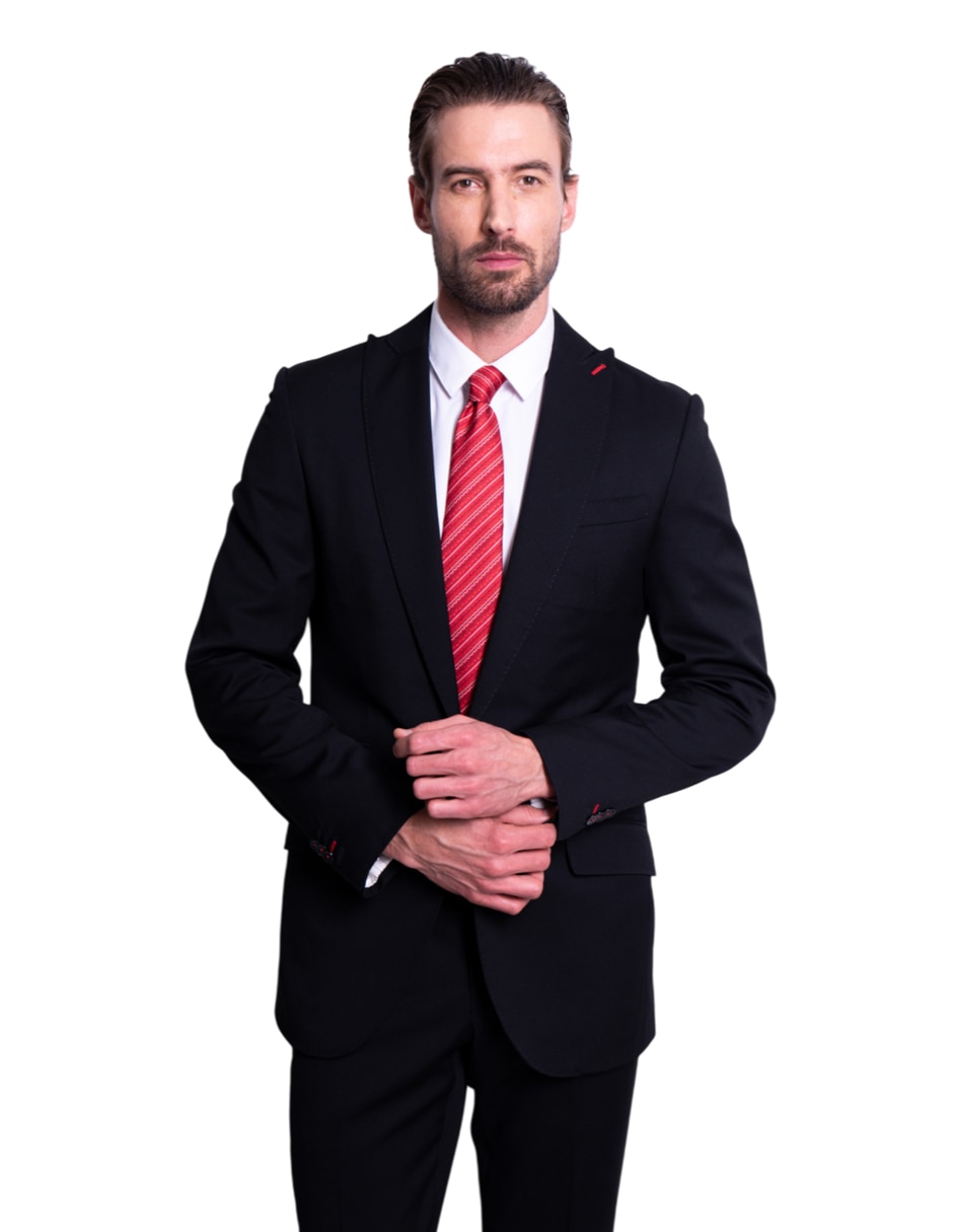 Corbata regular de seda estampado para hombre
