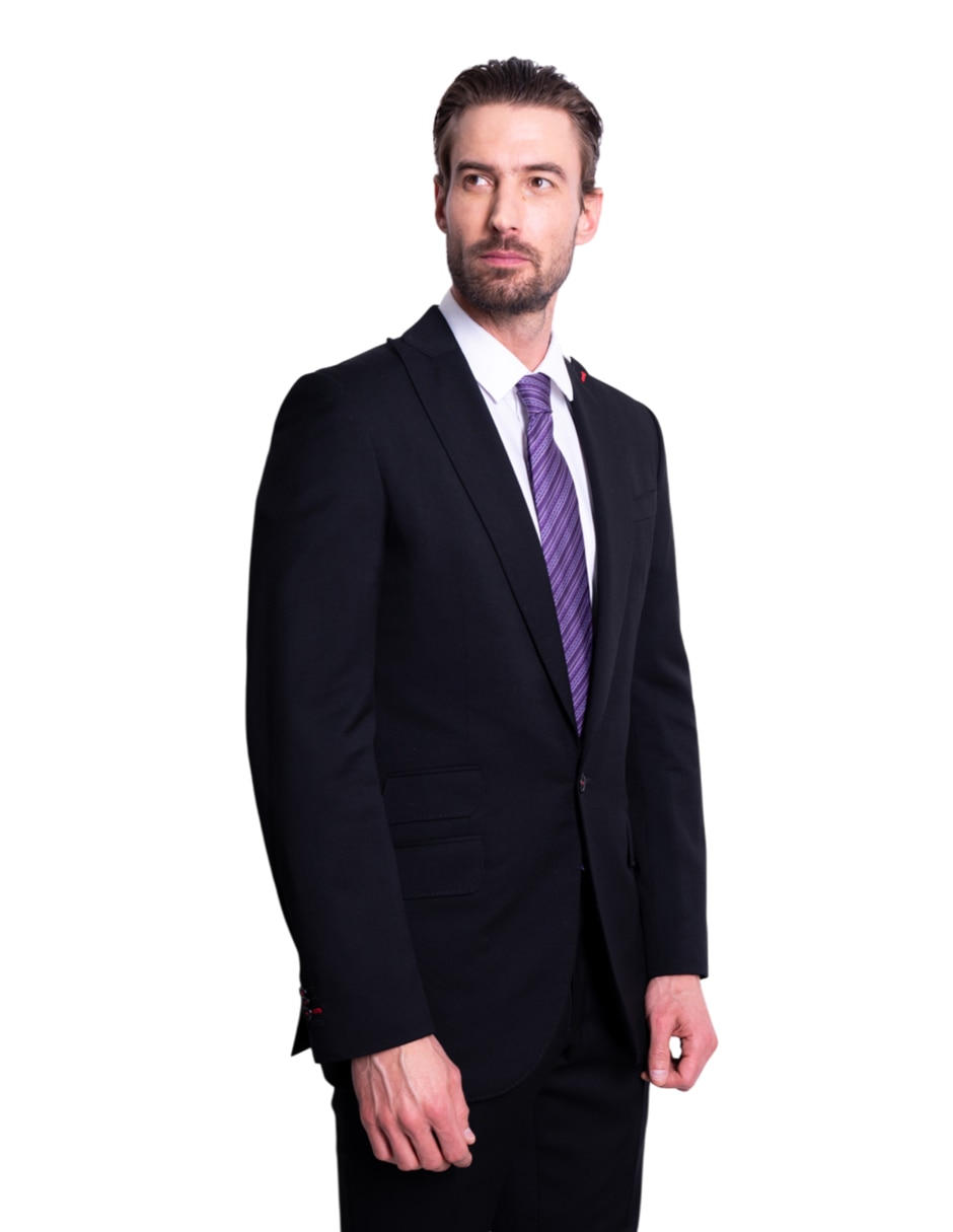 Corbata regular de seda estampado para hombre 3