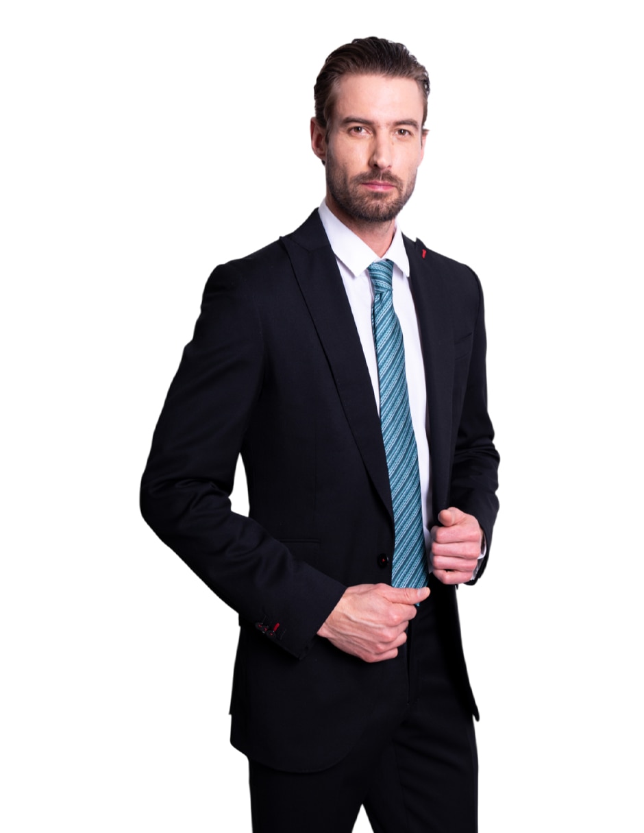 Corbata regular de seda estampado para hombre
