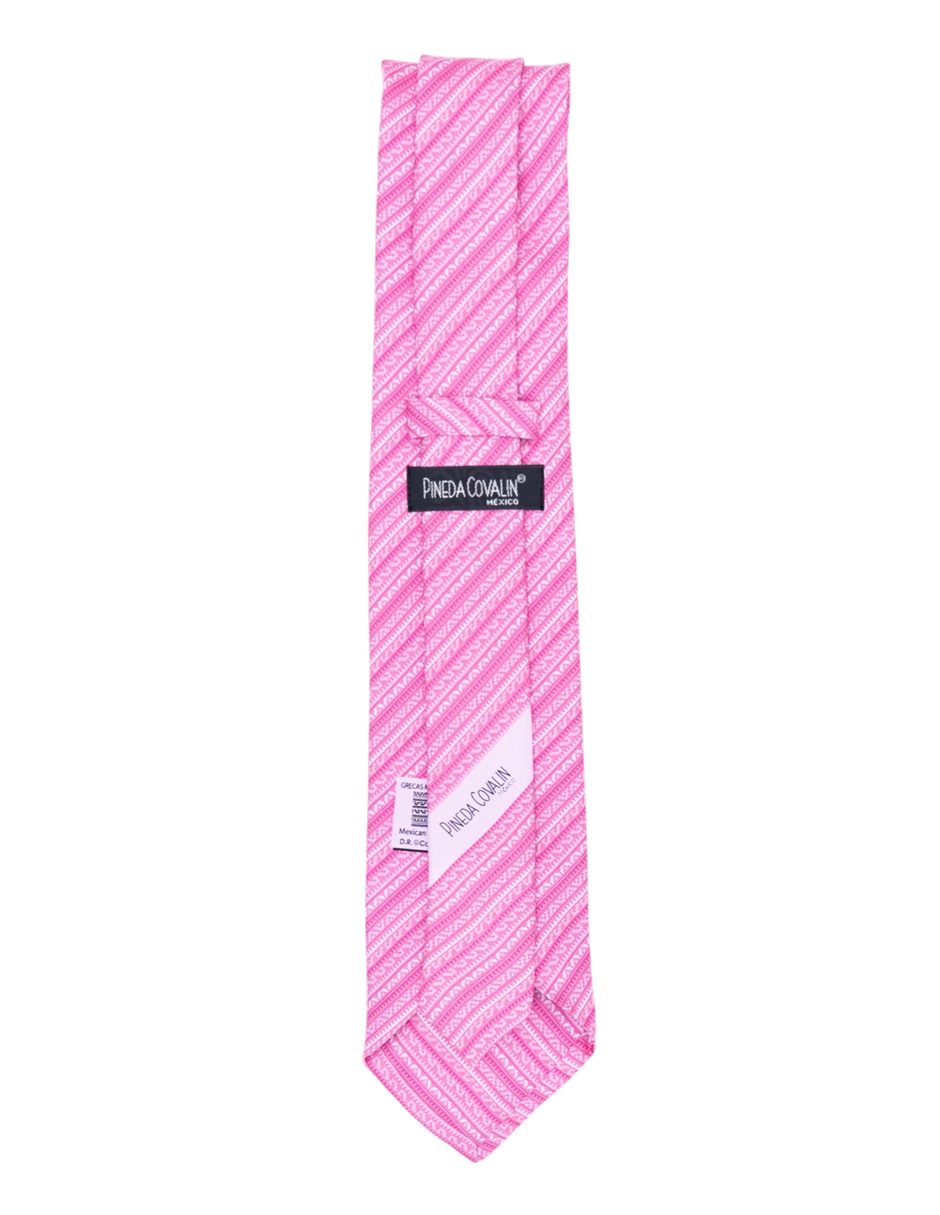 Corbata regular de seda estampado para hombre 5