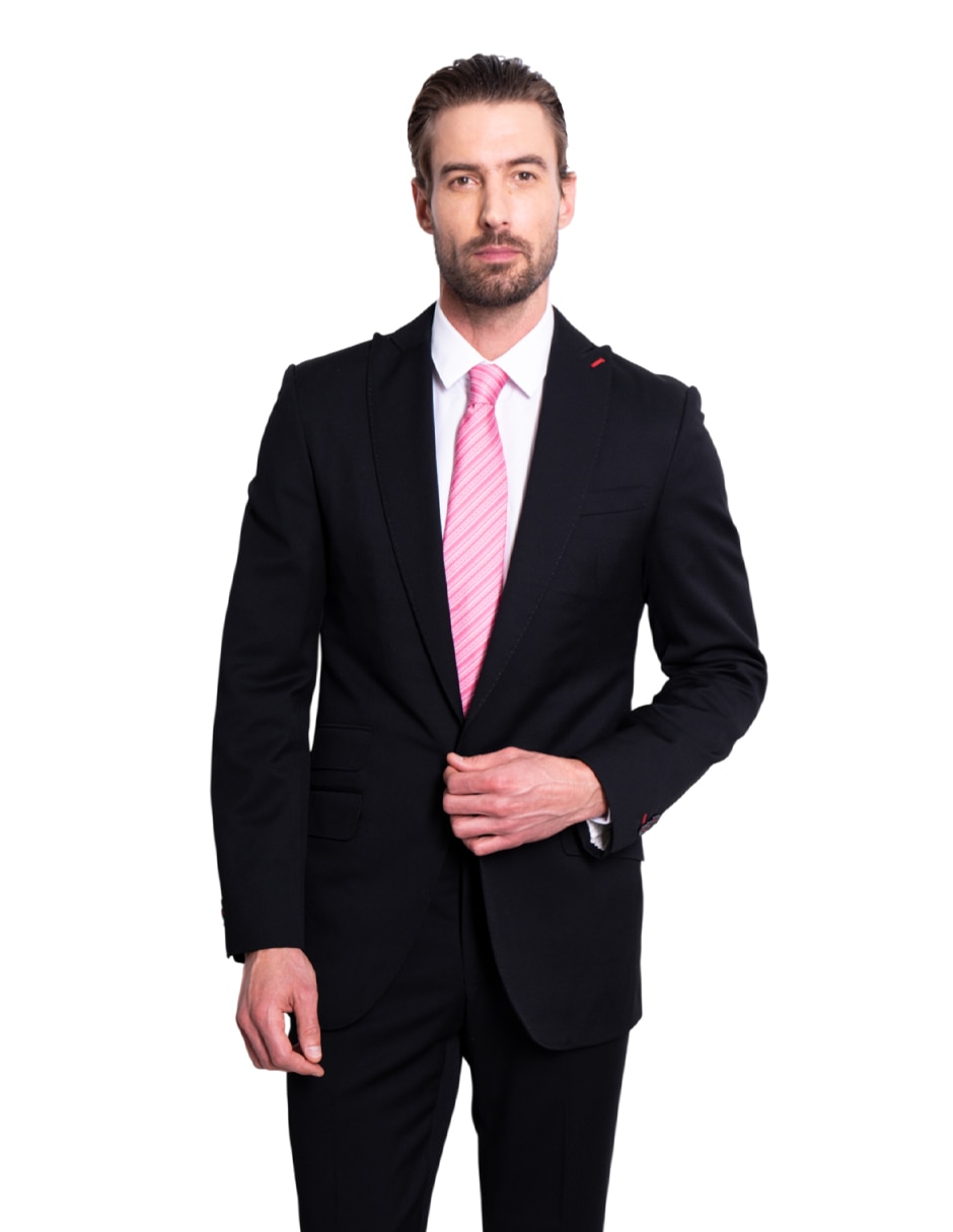 Corbata regular de seda estampado para hombre 3