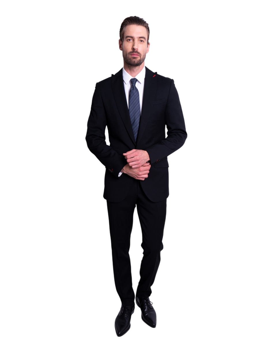 Corbata regular de seda estampado para hombre 2