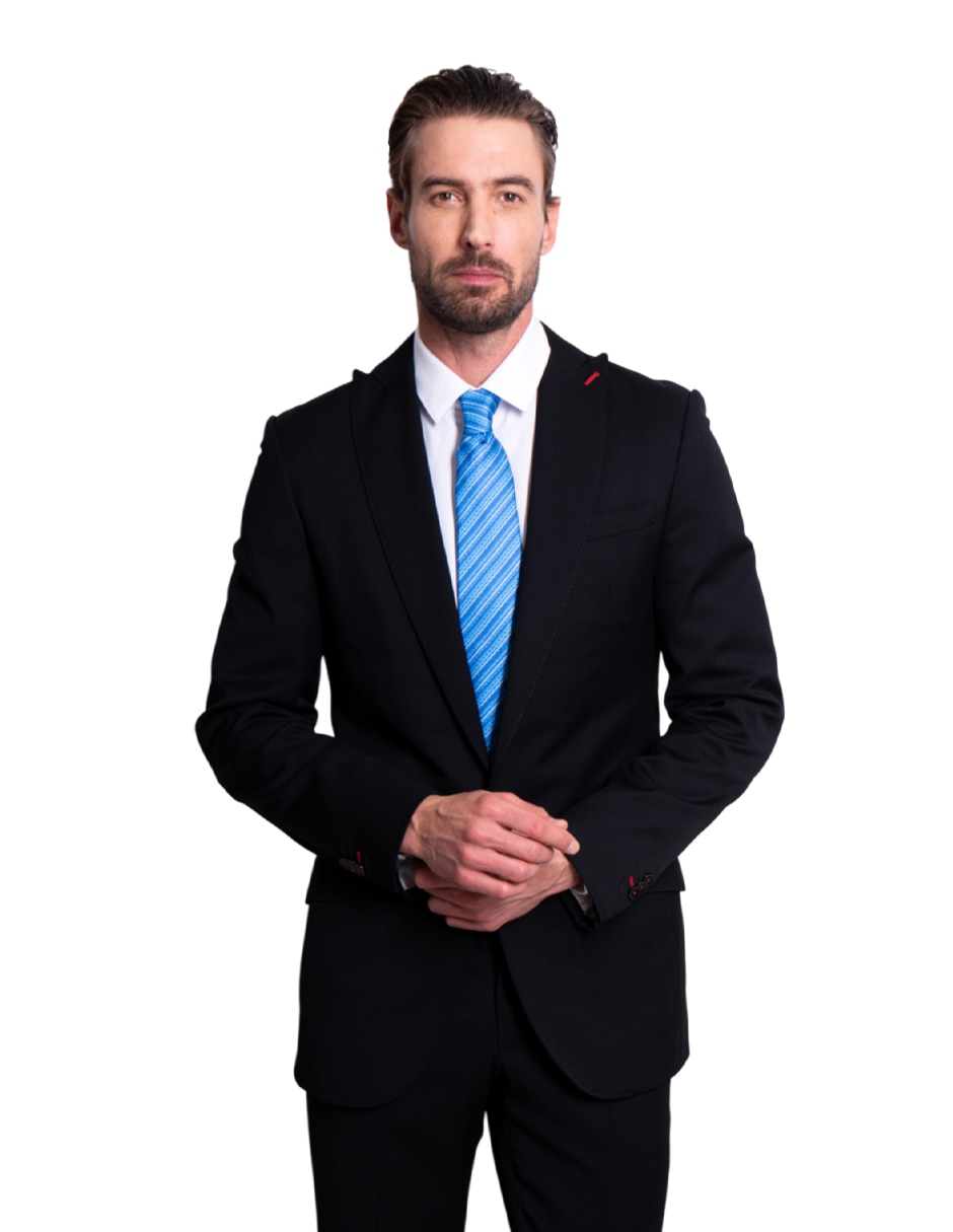 Corbata regular de seda estampado para hombre