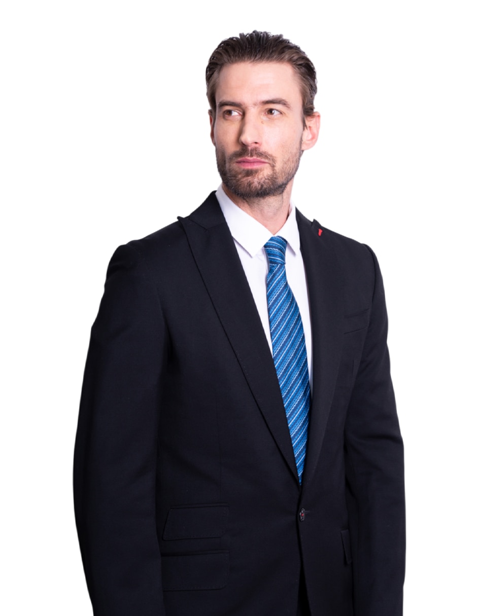 Corbata regular de seda estampado para hombre