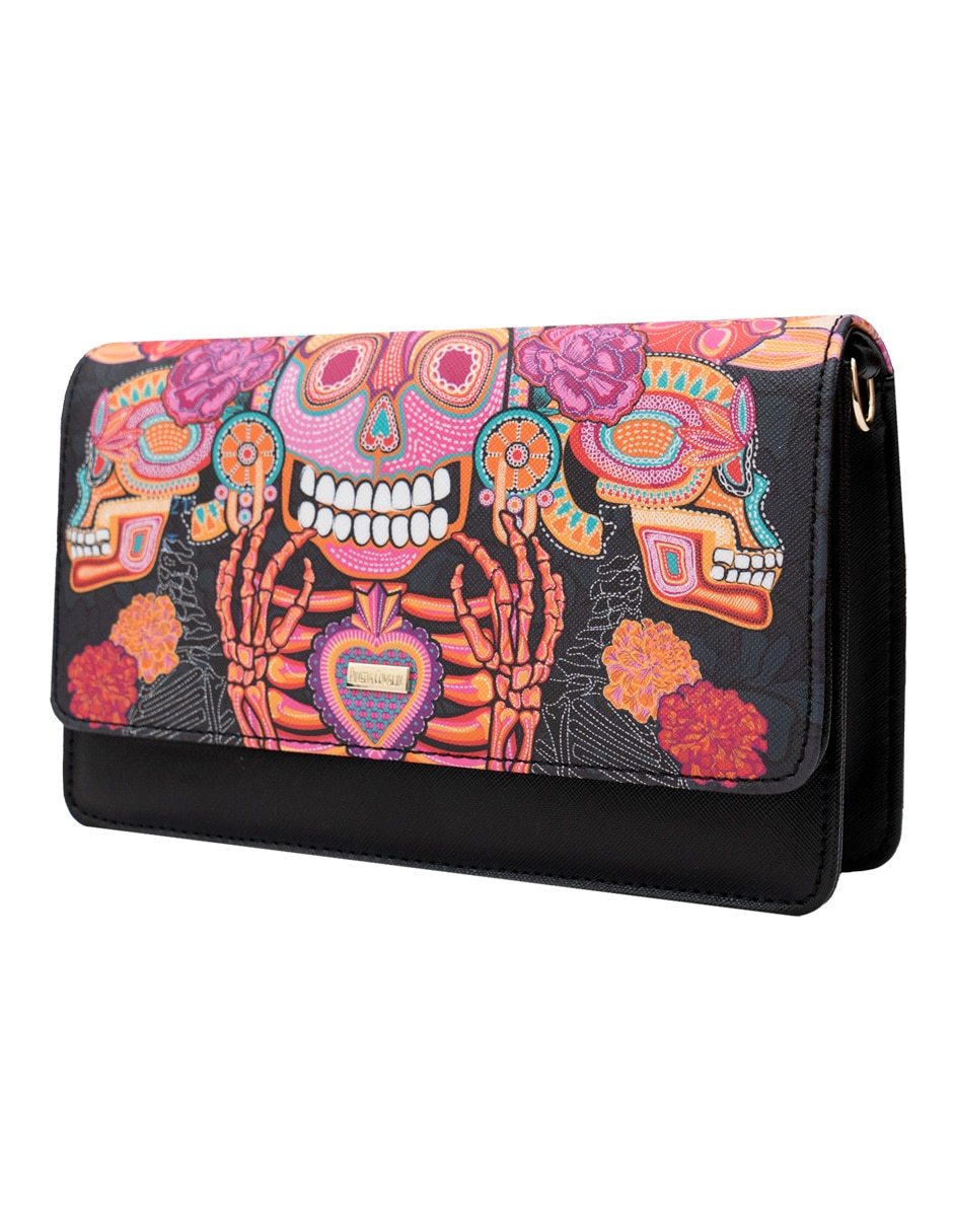 Bolsa crossbody Día Muertos Catrina para mujer 5