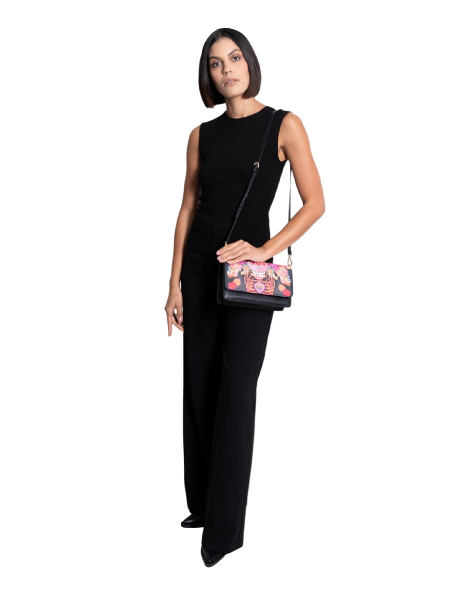 Bolsa crossbody Día Muertos Catrina para mujer 6