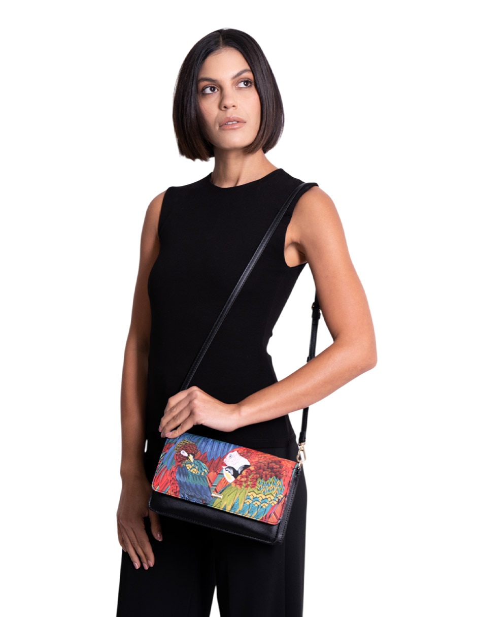 Bolsa crossbody Guacamaya para mujer