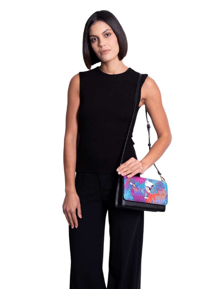 Bolsa crossbody Guacamaya para mujer