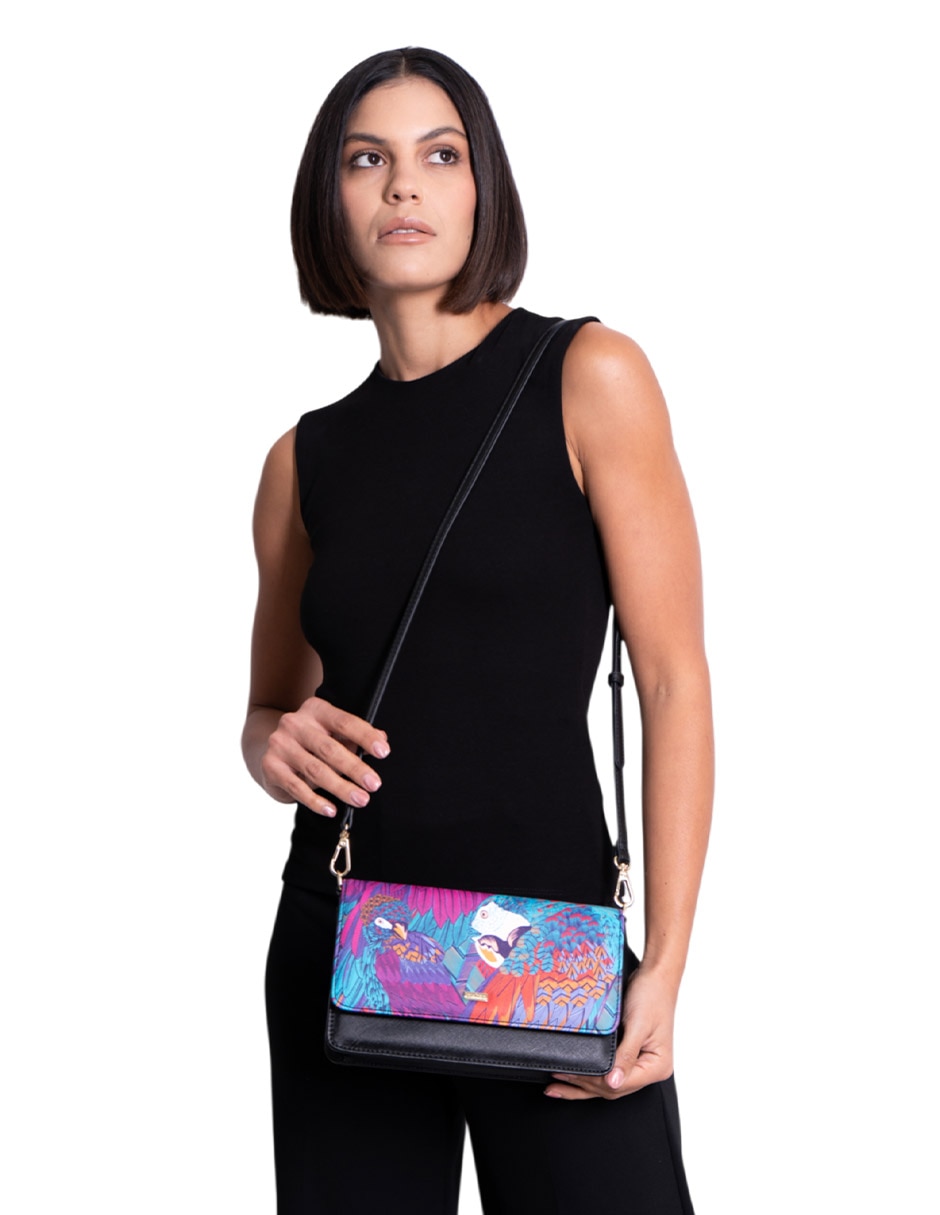 Bolsa crossbody Guacamaya para mujer