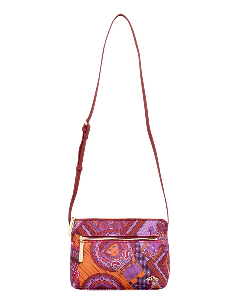 Bolsa crossbody Caritas Sonrientes De Veracruz para mujer Bolsa crossbody Caritas Sonrientes De Veracruz para mujer