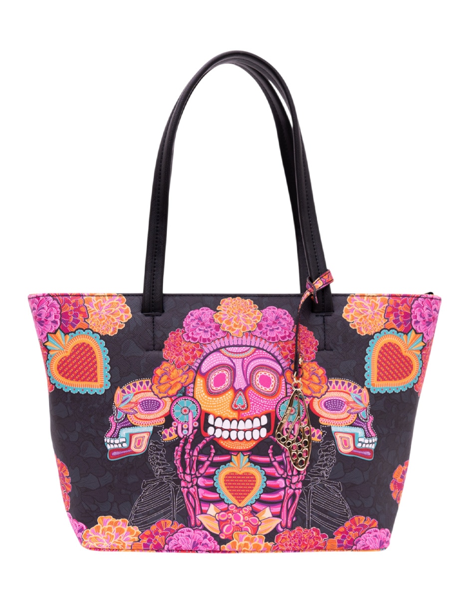 Bolsa tote Día Muertos Catrina para mujer