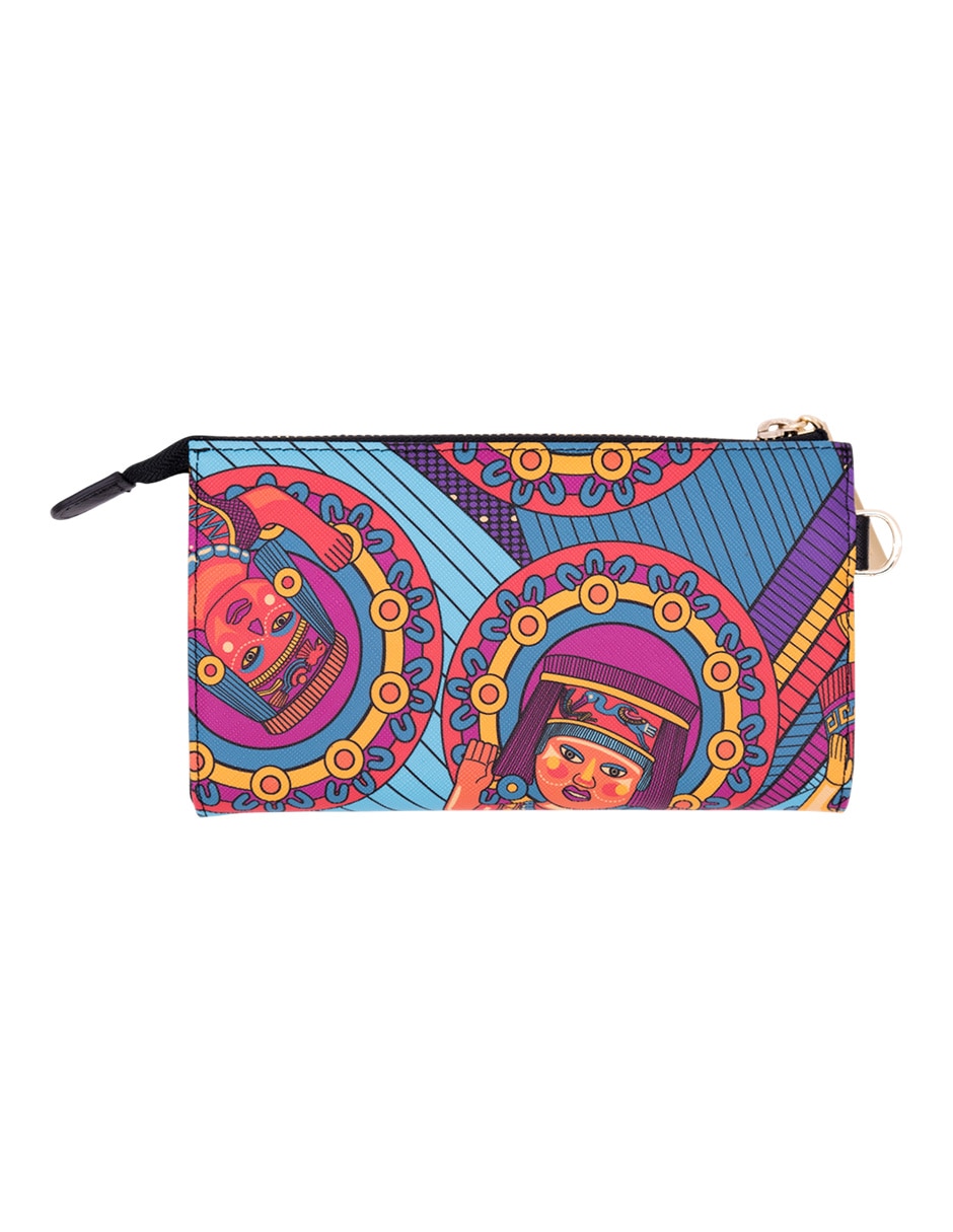 Bolsa wristlet Caritas Sonrientes De Veracruz para mujer 2