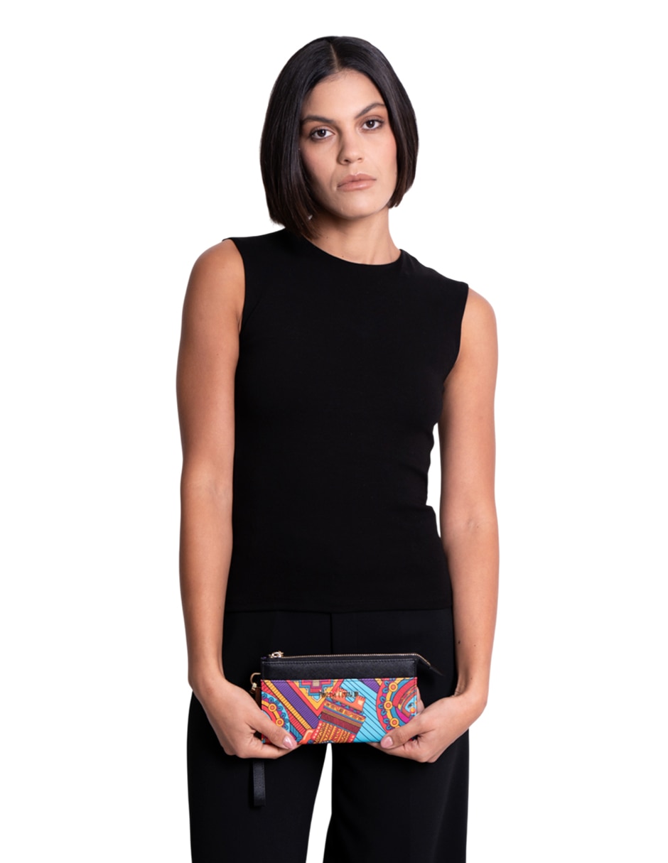 Bolsa wristlet Caritas Sonrientes De Veracruz para mujer