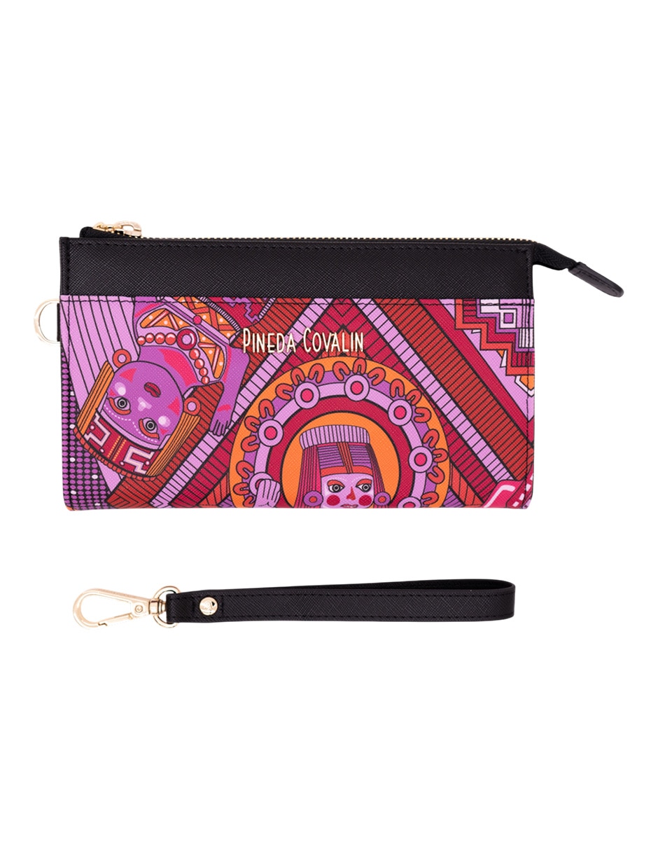 Bolsa wristlet Caritas Sonrientes De Veracruz para mujer Bolsa wristlet Caritas Sonrientes De Veracruz para mujer