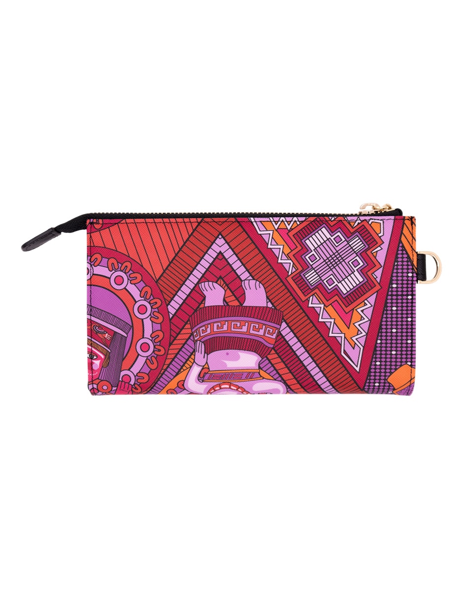 Bolsa wristlet Caritas Sonrientes De Veracruz para mujer 2