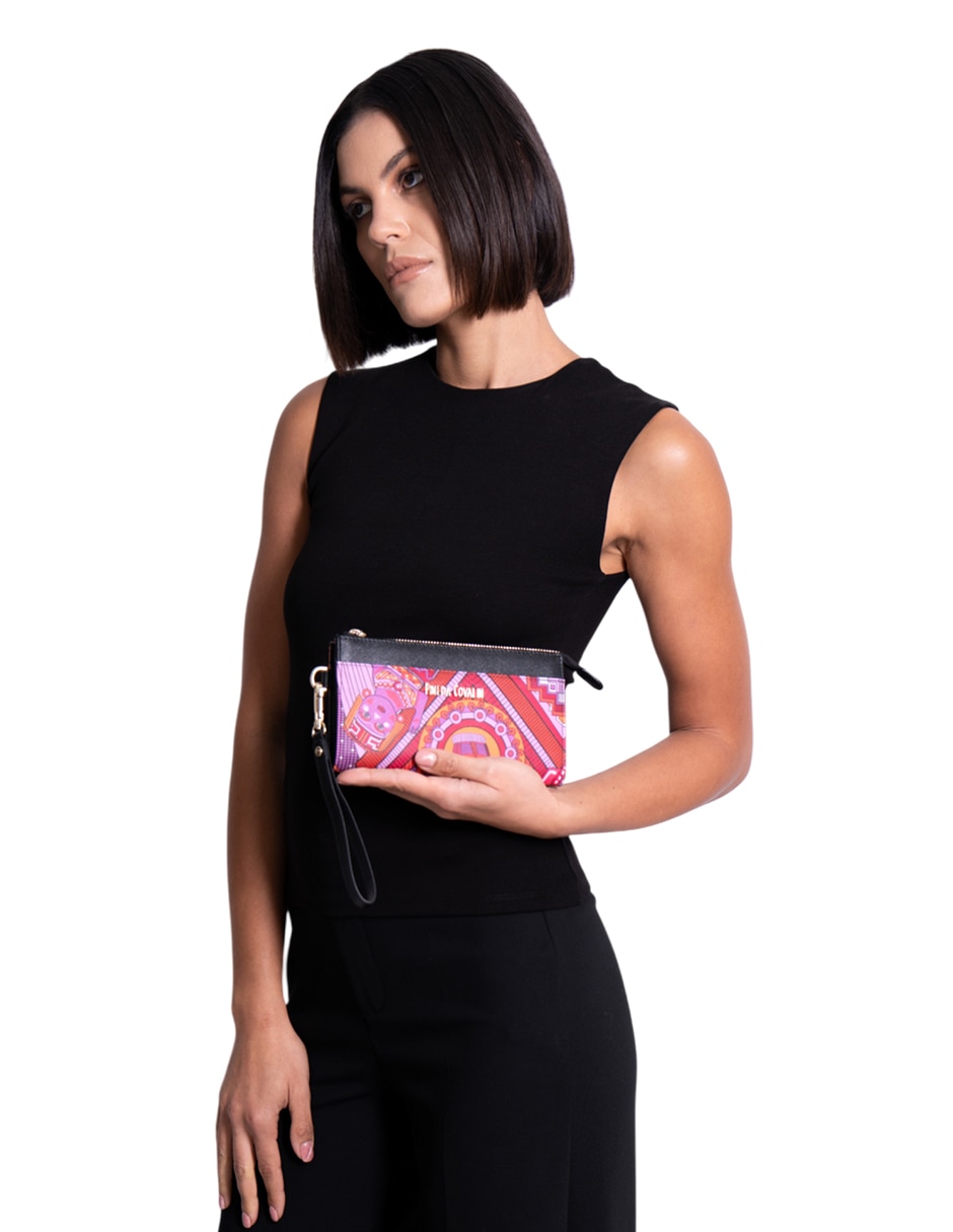 Bolsa wristlet Caritas Sonrientes De Veracruz para mujer