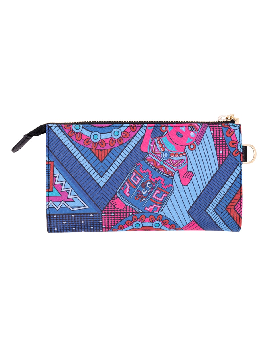 Bolsa wristlet Caritas Sonrientes De Veracruz para mujer 2