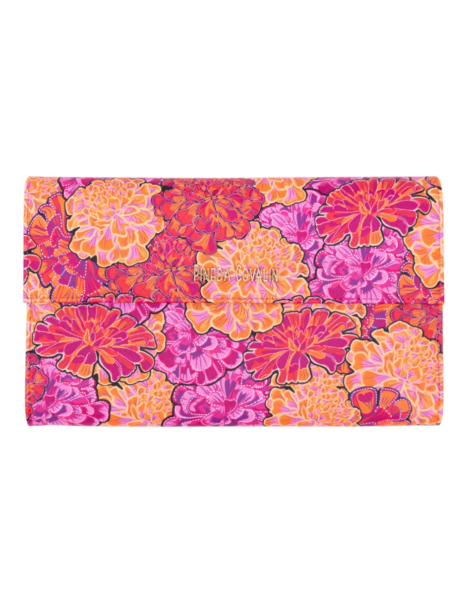 Bolsa clutch Cempasúchil para mujer