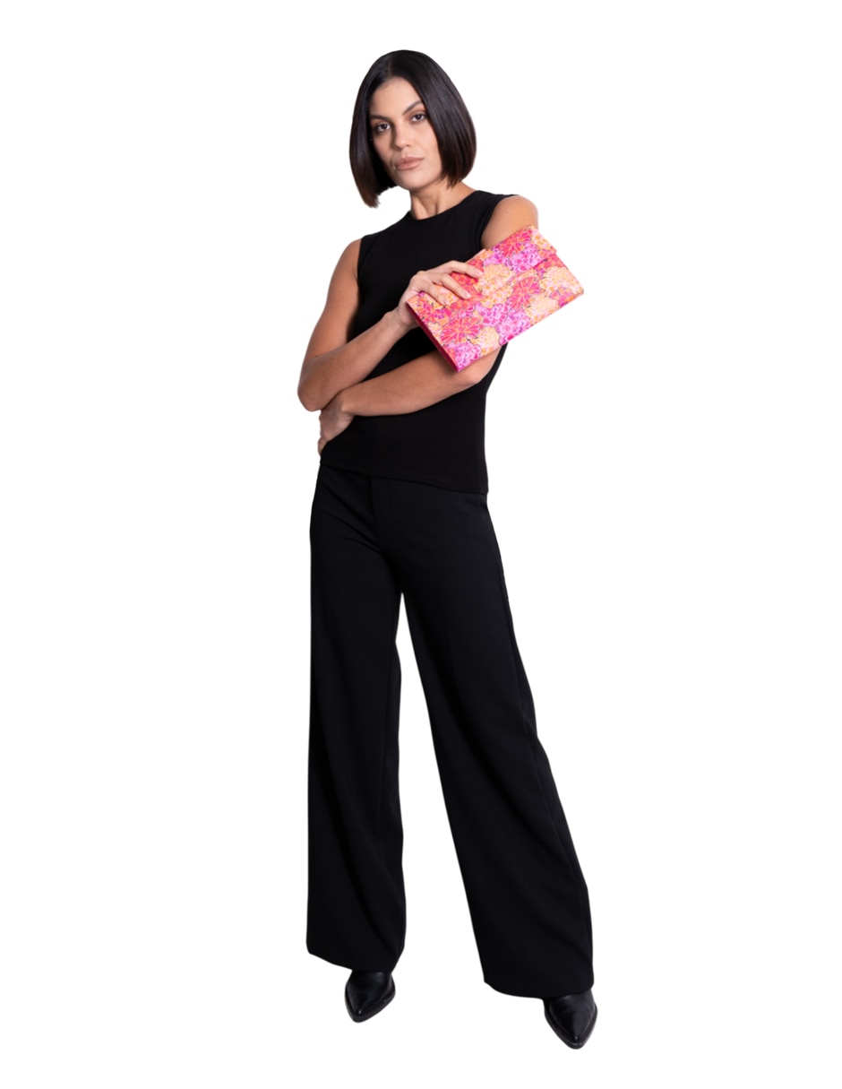 Bolsa clutch Cempasúchil para mujer