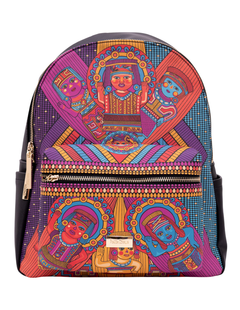Mochila casual Caritas Sonrientes de Veracruz