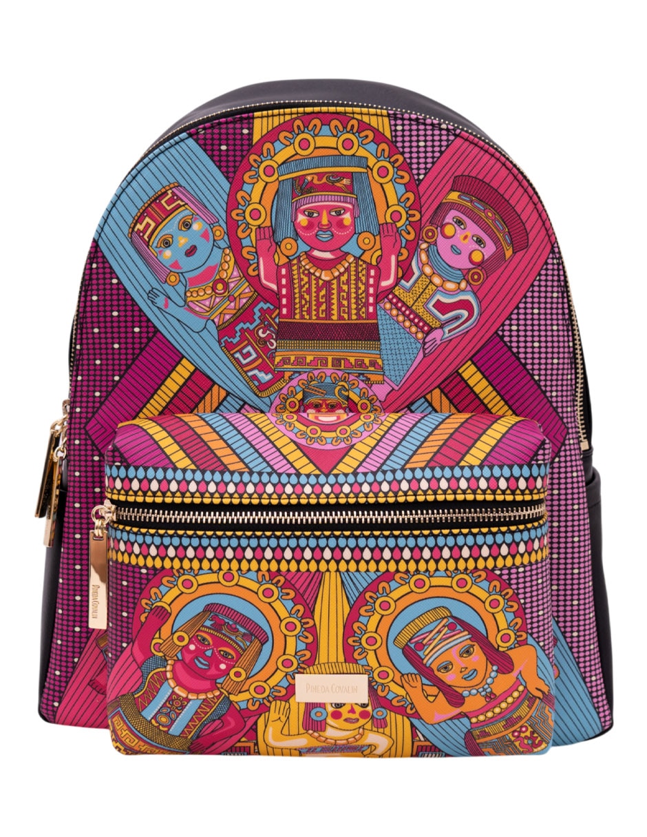 Mochila casual Caritas Sonrientes de Veracruz