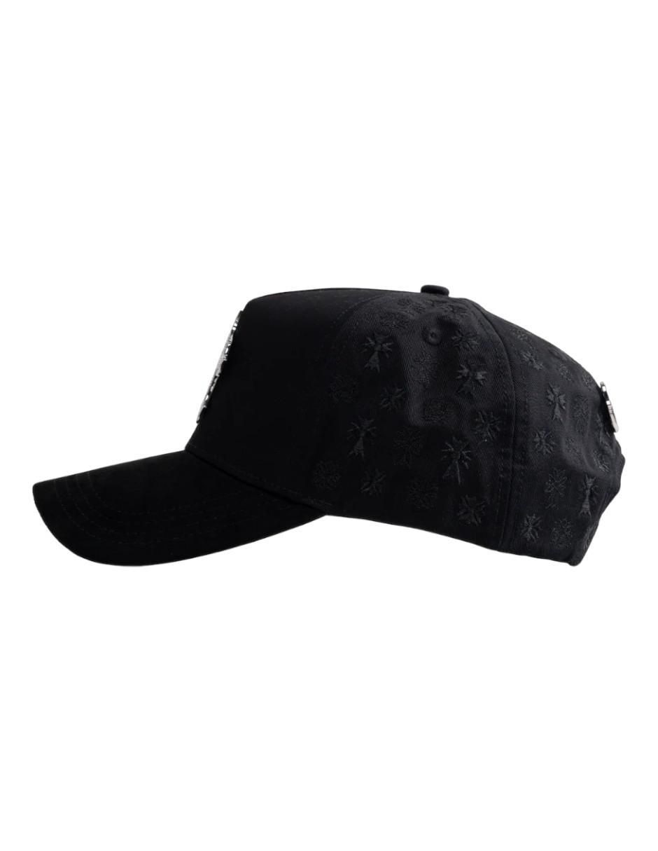Gorra visera curva snapback casual Cromo I para hombre